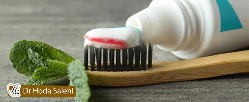 مسواک مناسب پس از تزریق ژل لب