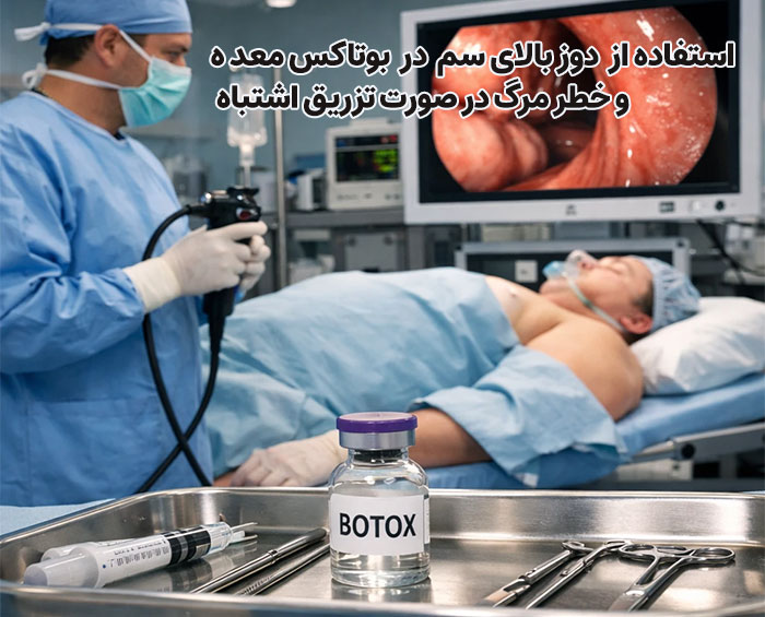 اگر بوتاکس در رگ تزریق شود چه میشود؟